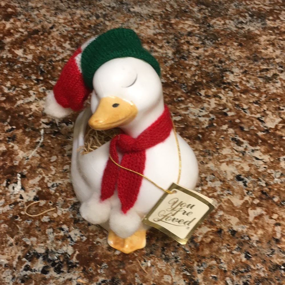 Artistic gift vintage 88 Christmas duck